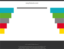 Tablet Screenshot of easyfixtools.com